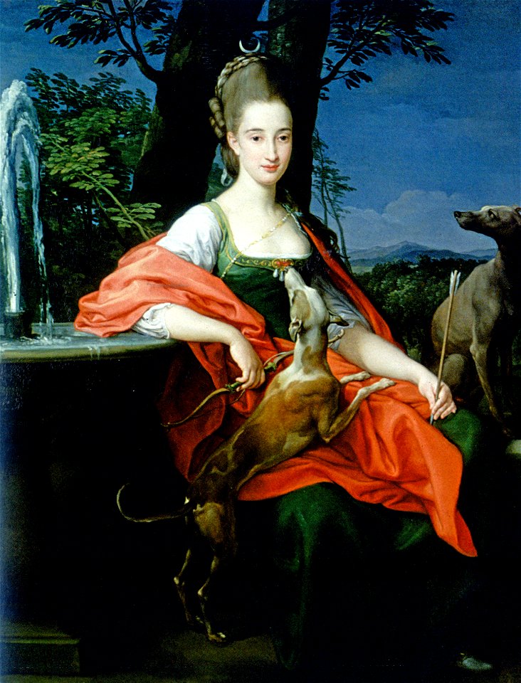 Pompeo Batoni - Portrait of a lady, 1776