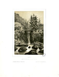 Pont d'Espagne à Cauterets - Fonds Ancely - B315556101 A LALANNE 2 014