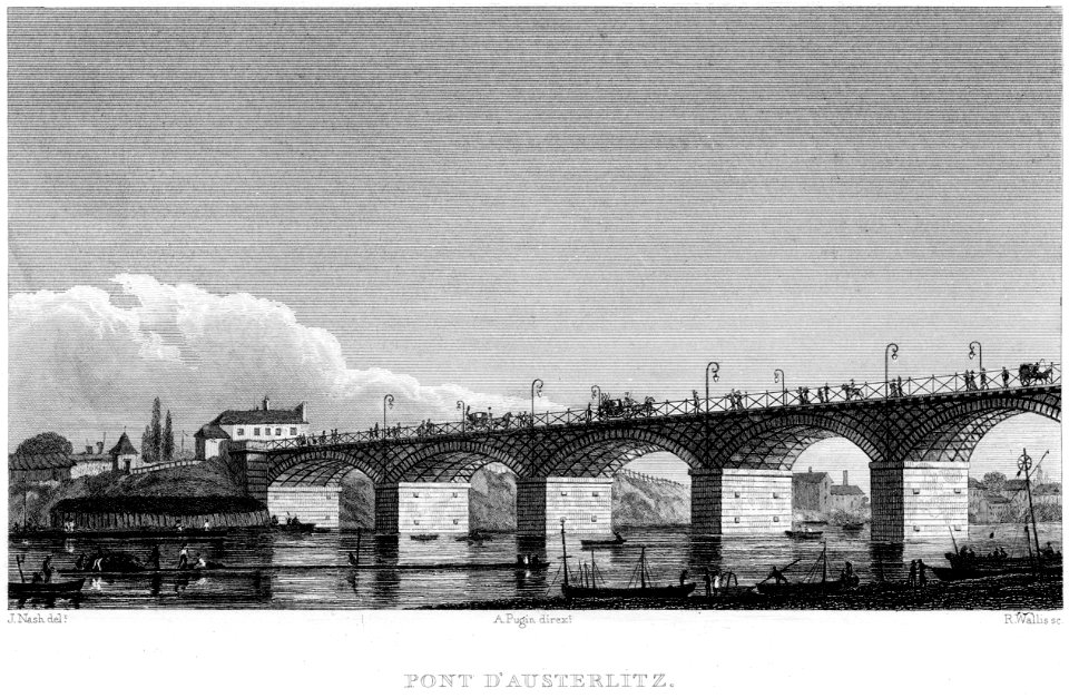 Pont d'Austerlitz, 1831