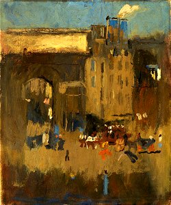 Porte St. Martin et Enterrement-1952.13.129 1