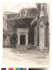 Poort van het burger-weeshuis te Amsterdam, objectnr TA 35073