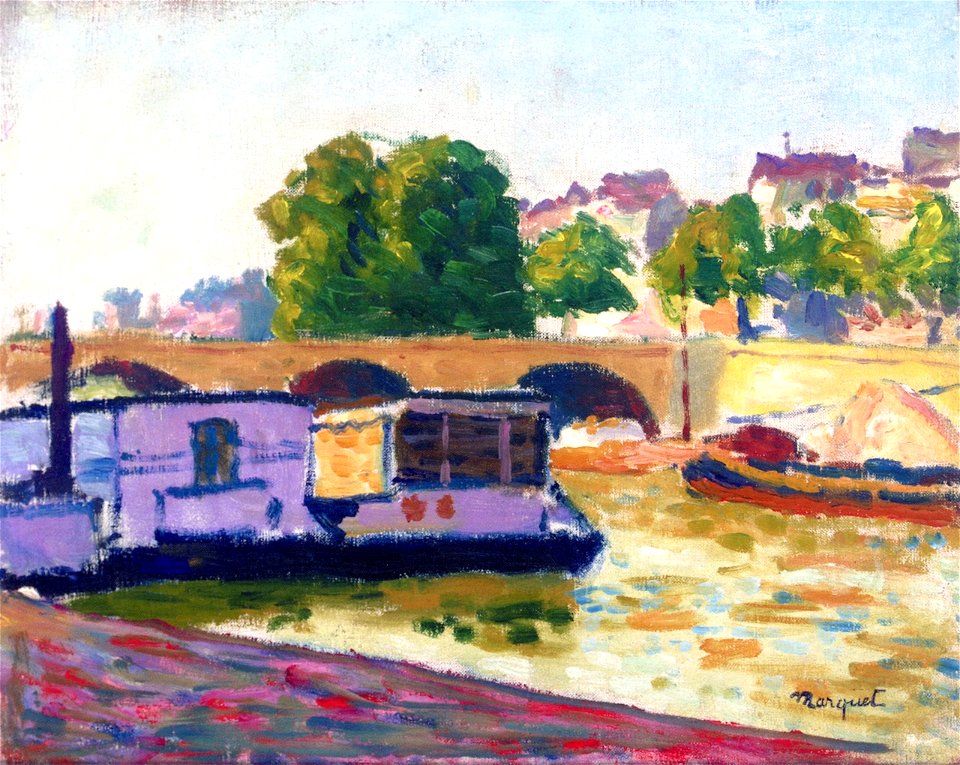 Pont de Saint Louis en l'Ile Albert Marquet (1905)