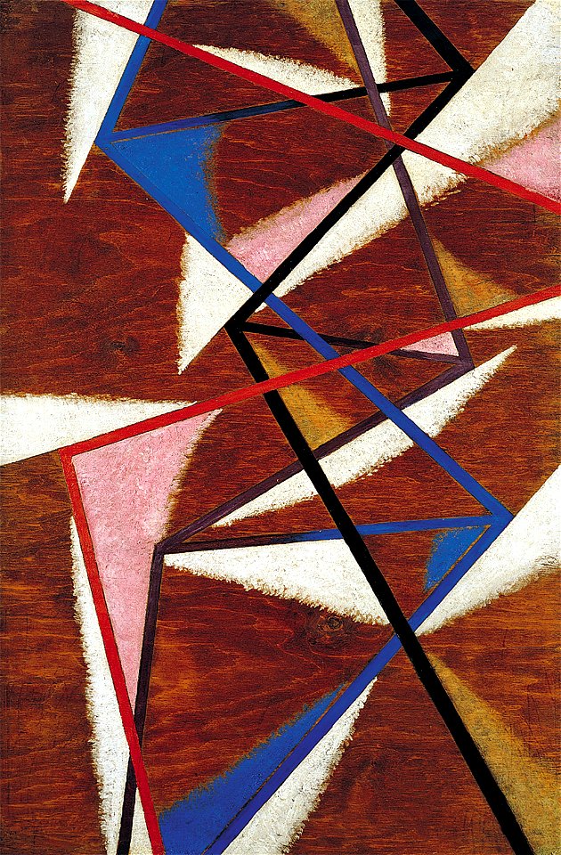 Painterly-Force Construction by Lyubov Popova, 1921