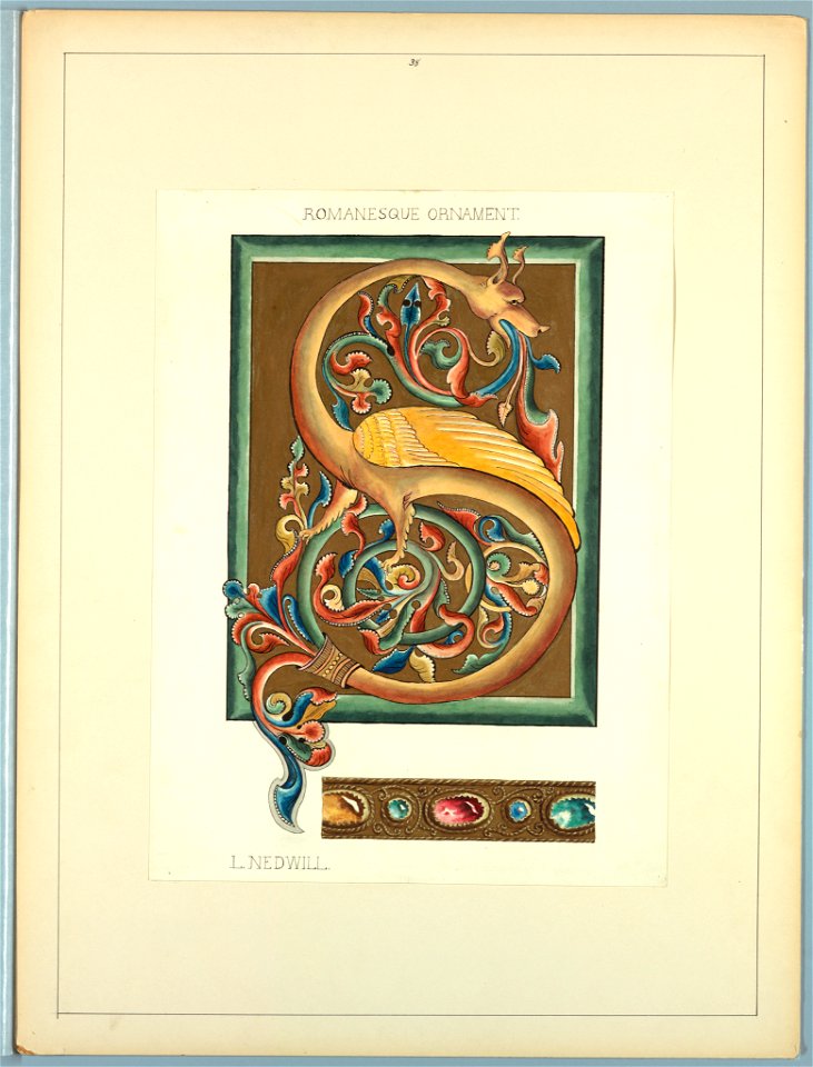 Portfolio, Historic Ornament, ca. 1900 (CH 18649643)