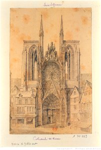 Portail méridional cathédrale de Rouen