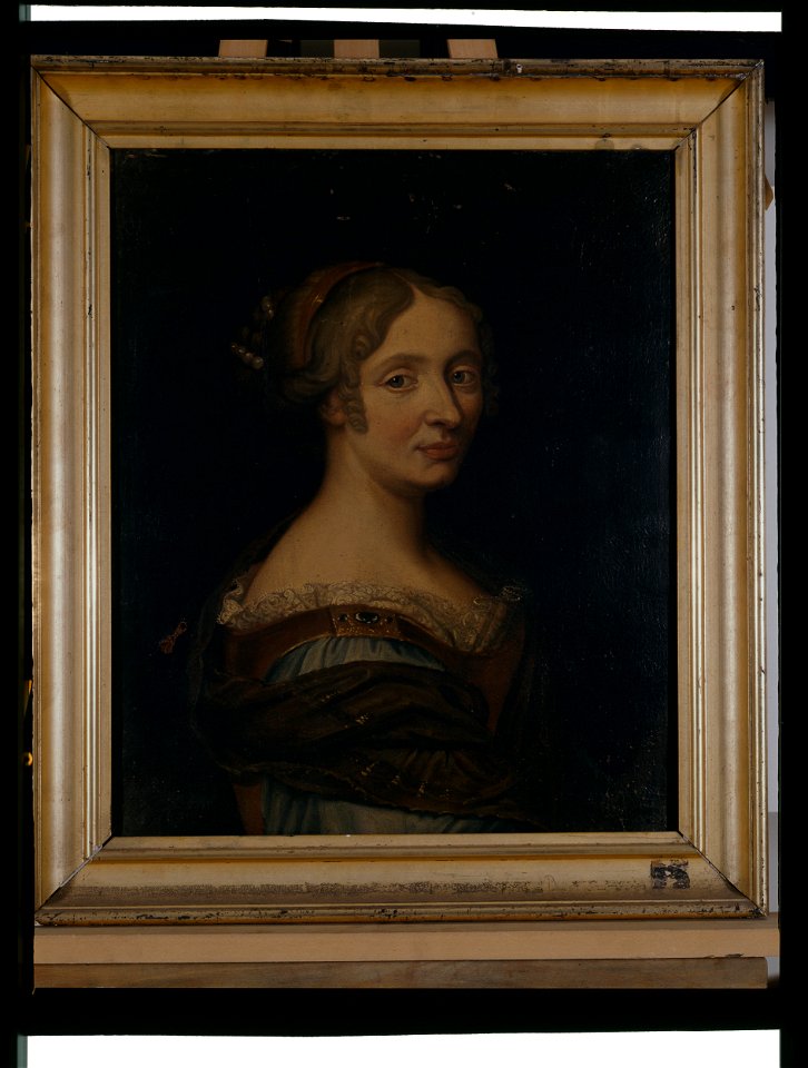 Portrait de dame - anonyme - musée d'art et d'histoire de Saint-Brieuc, DOC31