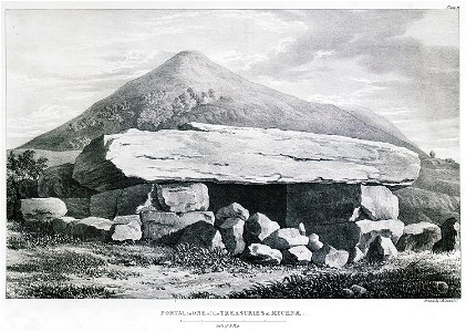 Portal of one of the Treasuries at Mycenae - Dodwell Edward - 1834