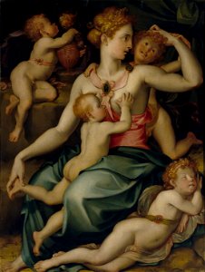 Carlo Portelli - Carità (Museo del Prado)