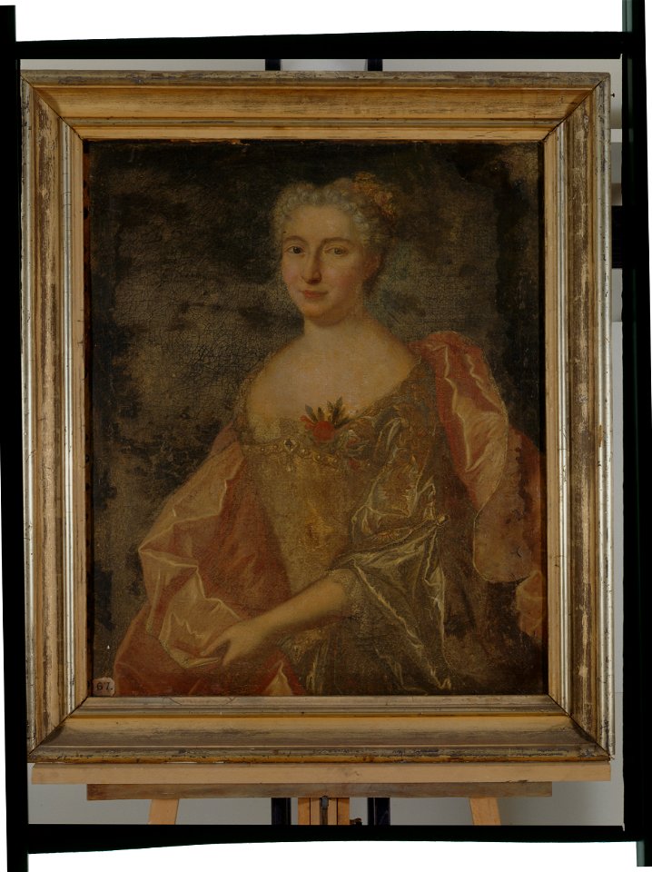 Portrait de femme - Jean-Marc Nattier - musée d'art et d'histoire de Saint-Brieuc, DOC 235