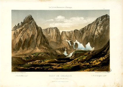 Port de Vénasque (Vue prise à côté des Lacs) - Fonds Ancely - B315556101 A GORSE 4 011