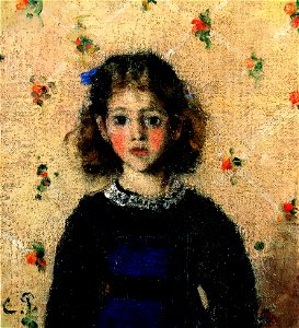 Portrait de Jeanne Pissarro dite Minette (Camille Pissarro), 1872