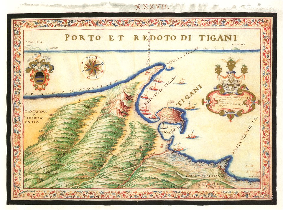 Porto, et Redotto di Tigani - Francesco Basilicata - 1618