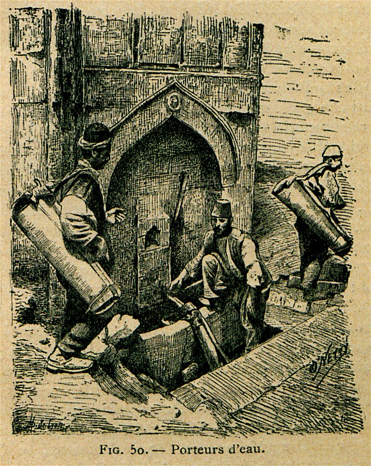 Porteurs d'eau - Beauregard J - 1896