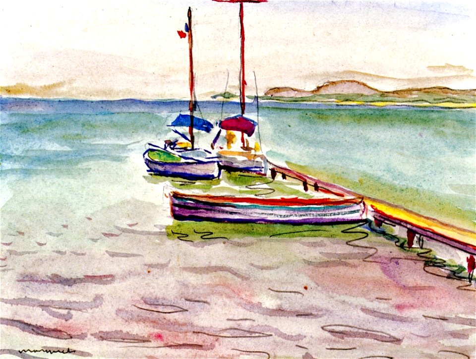 Port Scene Albert Marquet (1939)