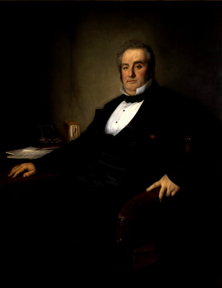 Portrait de Duffour-Dubergier, ancien maire de Bordeaux