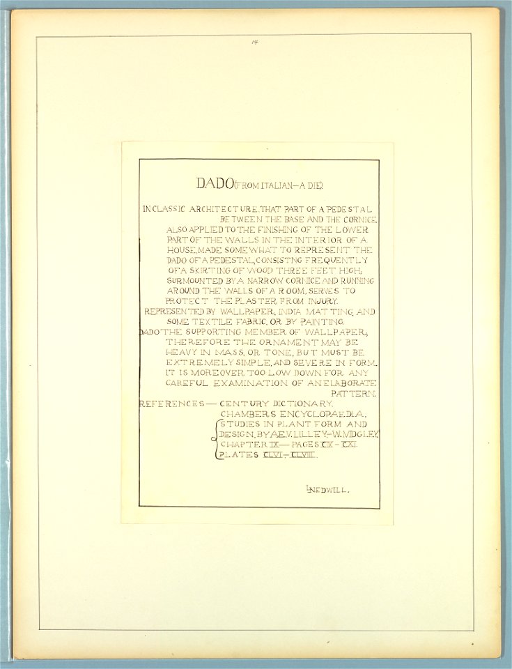 Portfolio, Historic Ornament, ca. 1900 (CH 18649685)
