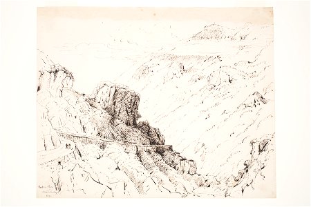 Porter's Pass, Canterbury 1870