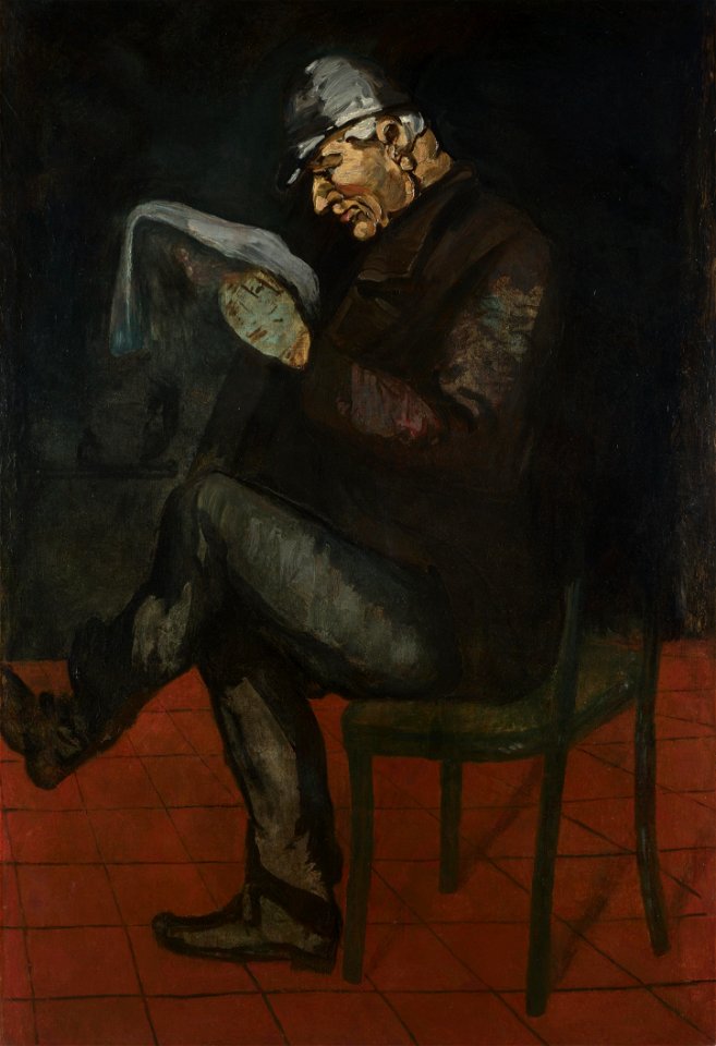 Portrait de Louis-Auguste Cézanne, père de l'artiste, par Paul Cézanne
