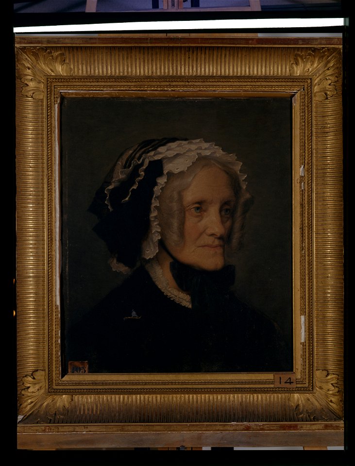Portrait de femme âgée - anonyme - musée d'art et d'histoire de Saint-Brieuc