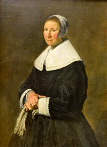 Portrait d'une femme - Frans Hals - musée du Louvre