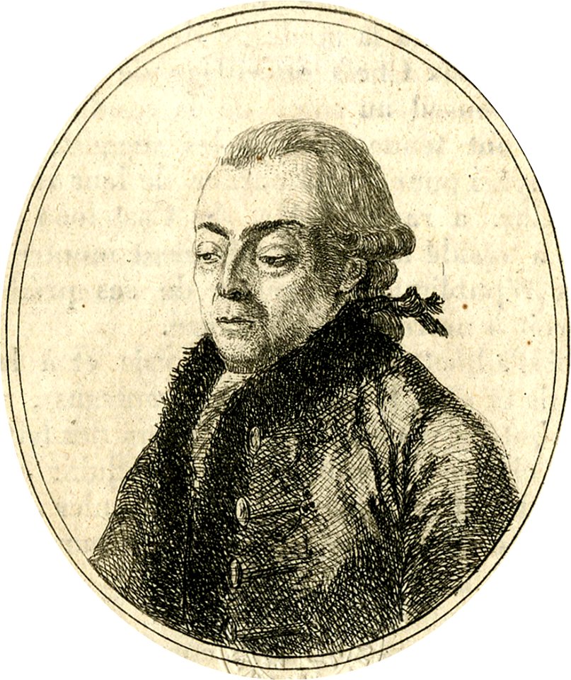 Portrait de Jacques André Mallet, professeur