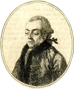 Portrait de Jacques André Mallet, professeur