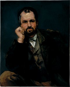 Portrait d'homme, par Paul Cézanne, FWN 413