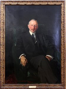 Portrait de Jacques Seligmann (avec cadre), Joaquin Sorolla y Bastida, Musée Goya