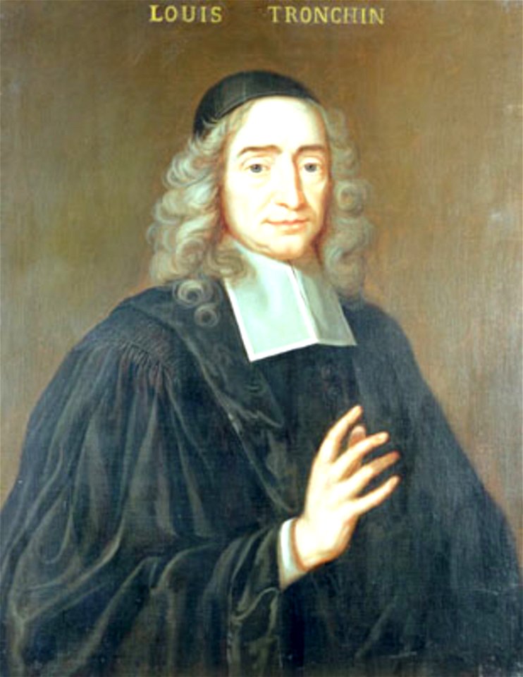Portrait de Louis Tronchin (1629-1705), théologien genevois, professeur à l'Académie, recteur de 1663 à 1668