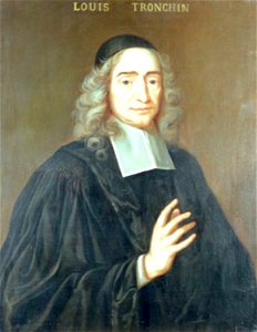 Portrait de Louis Tronchin (1629-1705), théologien genevois, professeur à l'Académie, recteur de 1663 à 1668