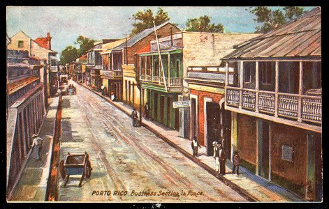 Porto Rico Business Section in Ponce. (NBY 440142)
