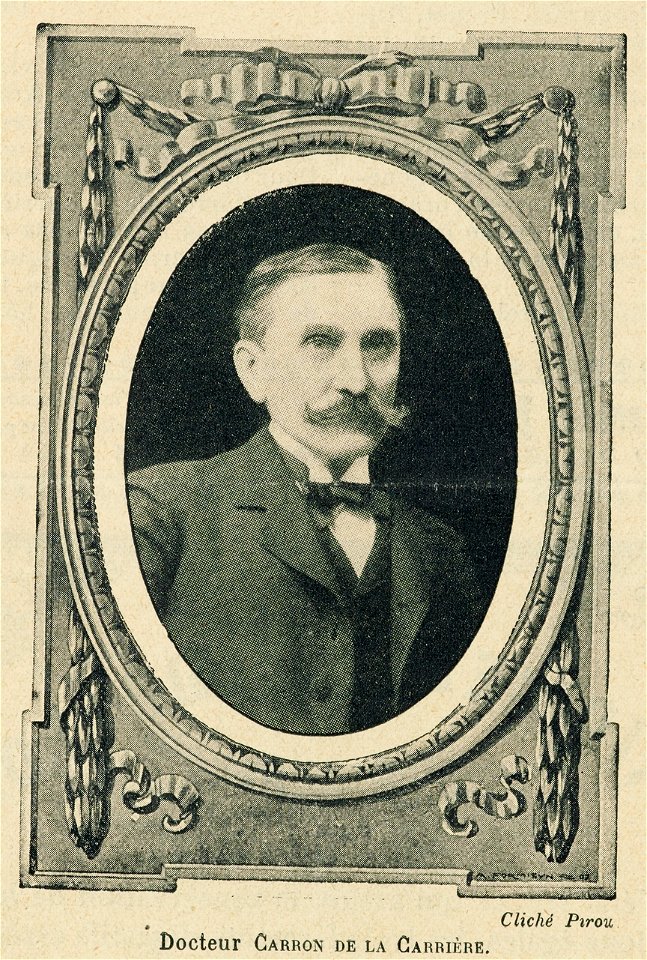 Portrait de René Carron de la Carrière