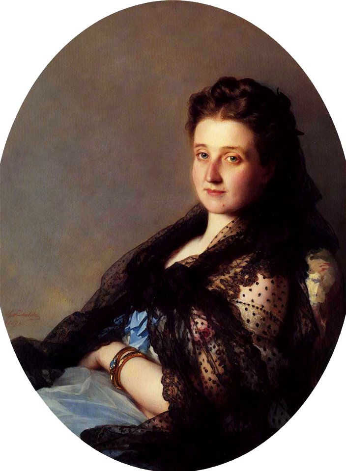 Portrait of a Lady 1872, Oil on canvas