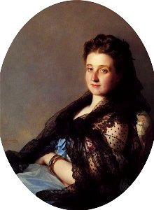 Portrait of a Lady 1872, Oil on canvas