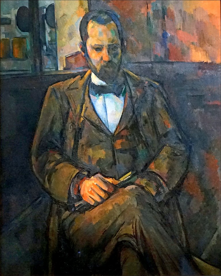 Portrait d'Ambroise Vollard par Paul Cézanne (Centre Pompidou, Paris) (44447417390)