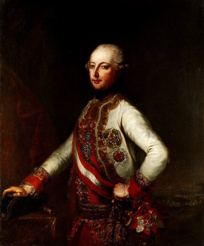 Portrait Kaiser Joseph II mit Orden