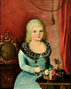 Portrait eines Mädchens 1786