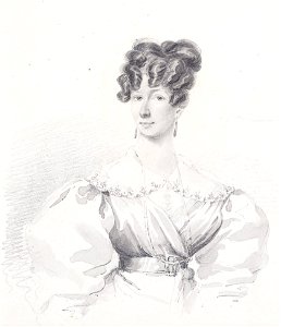 Portrait of a Lady, reputedly ‘Lady Hertford’ - Anon-96691 - circa 1830
