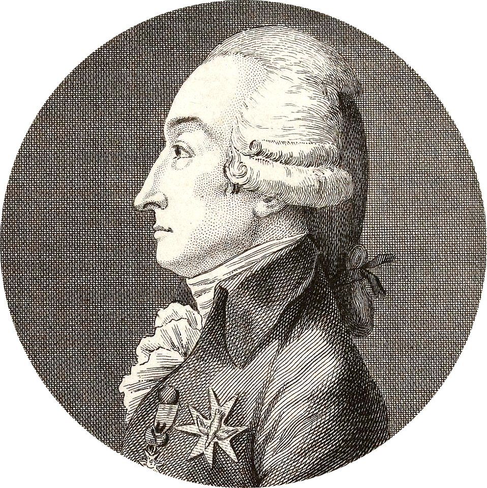Portrait centré de Philibert Henri de Fumel de Montségur de profil - Musée Carnavalet, Paris Musées collections