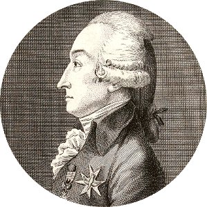 Portrait centré de Philibert Henri de Fumel de Montségur de profil - Musée Carnavalet, Paris Musées collections