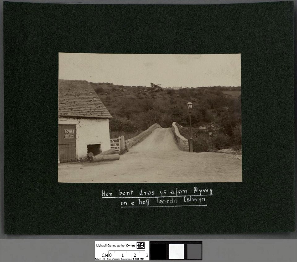 Portrait of 'Hen bont dros yr afon Hywy, un o hoff leoedd Islwyn' (4672078)