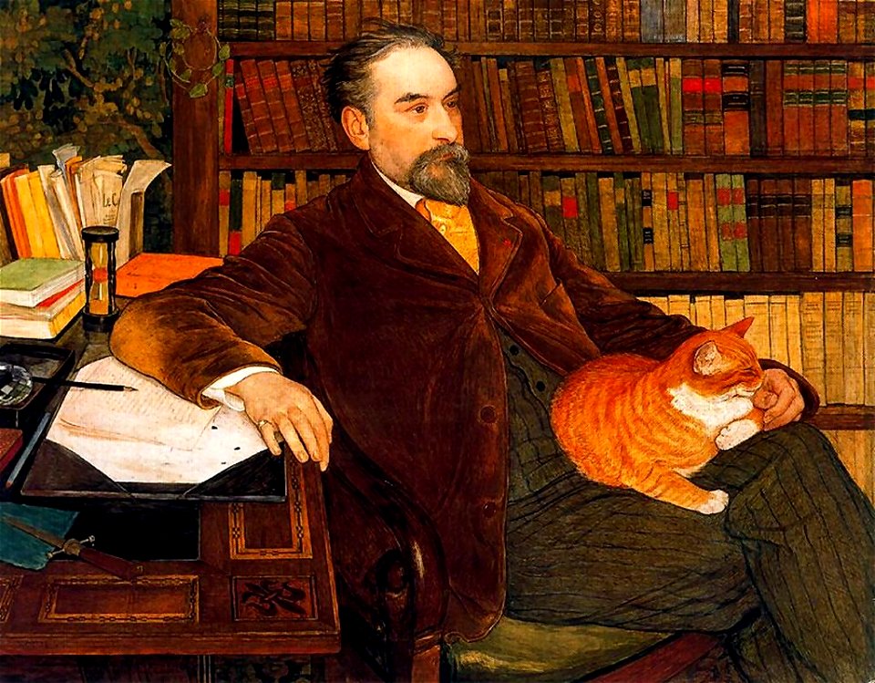 Portrait de l'écrivain Édouard Rod