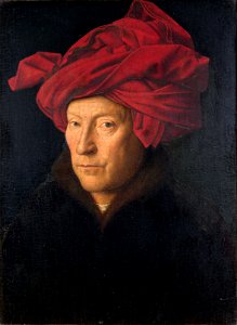 Portrait of a Man by Jan van Eyck-small. Free illustration for personal and commercial use.