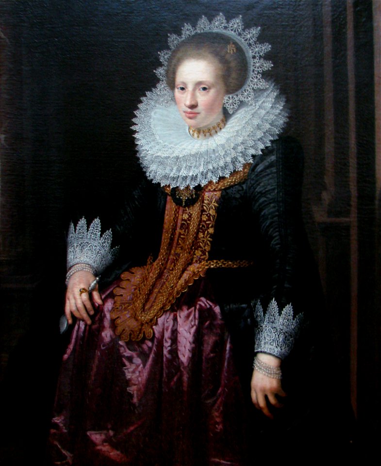 Portrait de femme Jan van Ravesteyn Lille 3118