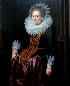 Portrait de femme Jan van Ravesteyn Lille 3118