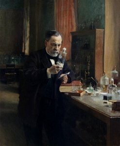 Portrait de Louis Pasteur Albert Edelfelt
