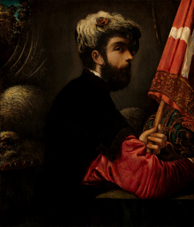 Portrait of a Man as Saint George A29805