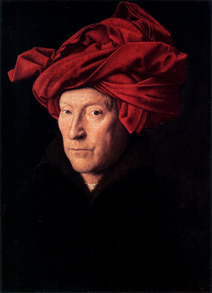 Portrait of a Man by Jan van EyckFXD