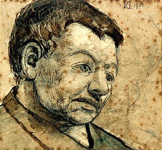 Portrait of a Man by Theo van Doesburg Centraal Museum AB4204