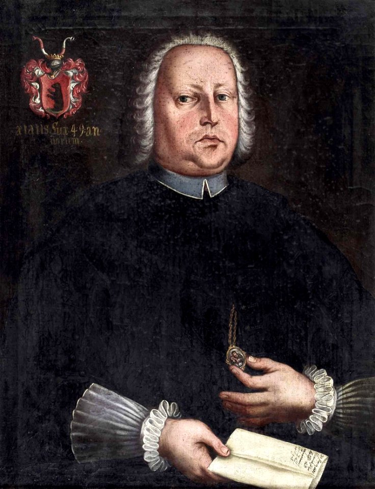 Portrait eines Geistlichen 1681